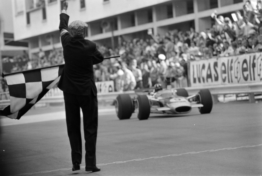Graham Hill wins the Monaco F1 Grand Prix