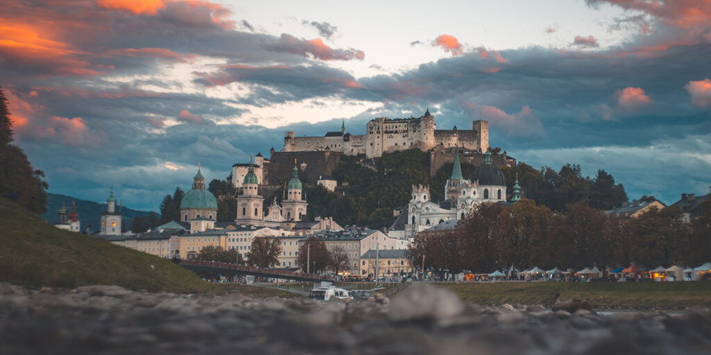 The fortress in Salzburg