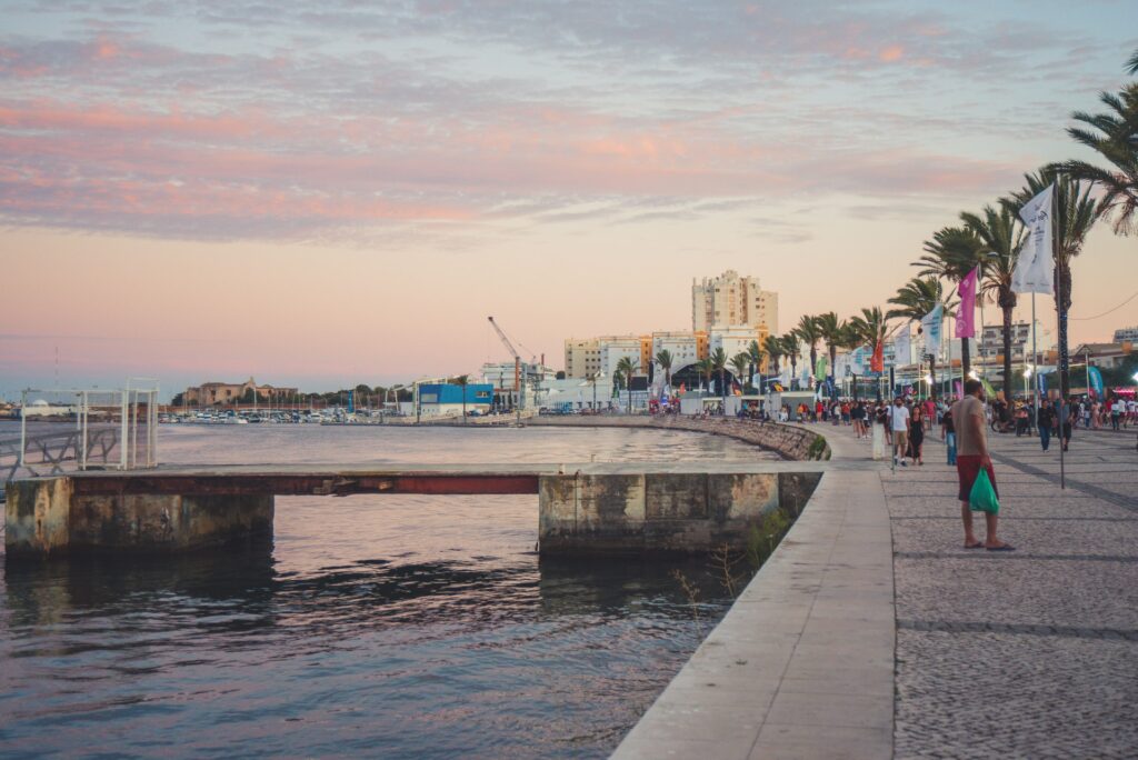 The port at Portimao, host of the Portugal F1 Grand Prix