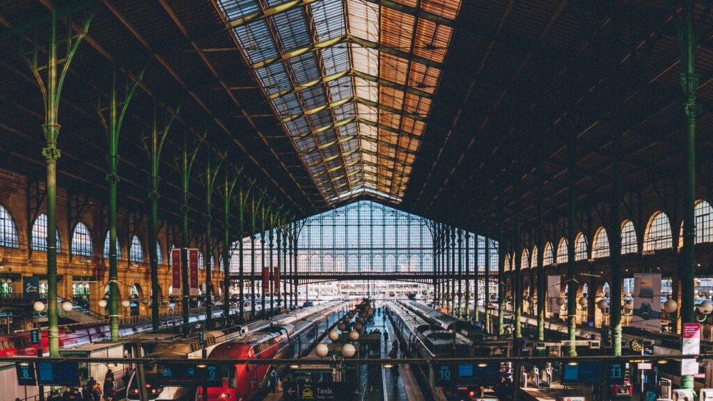 Paris Gare du Nord Train Station