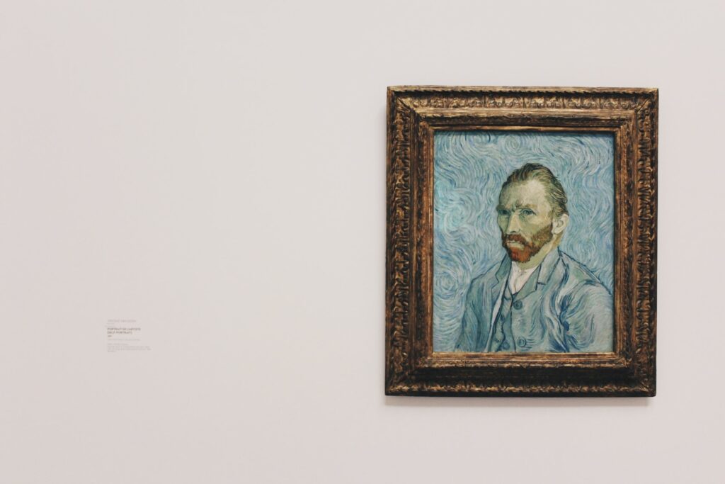 A self-portrait of Van Gogh
