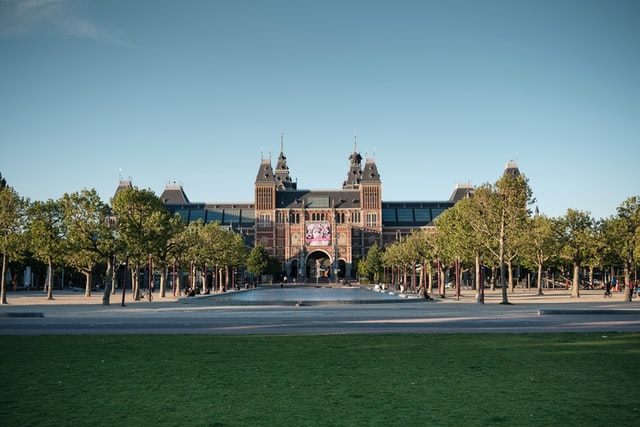 The Rijksmuseum in Amsterdam