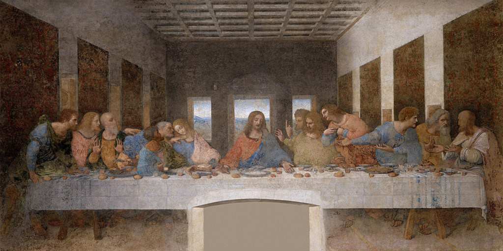 A image of Da Vinci's The Last Supper