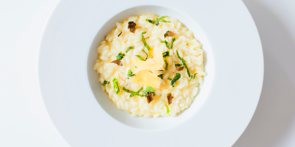 A bowl of risotto