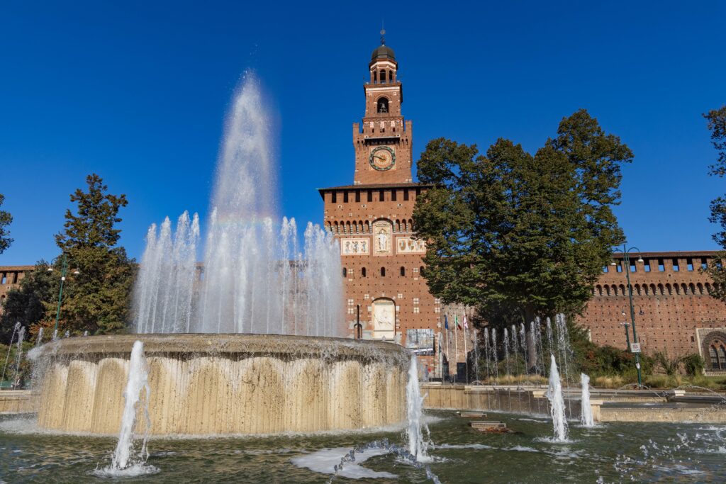 Sforza Castle in Milan