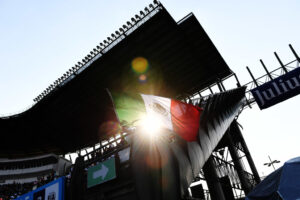 A Mexican flag waved at the Mexico Grand Prix