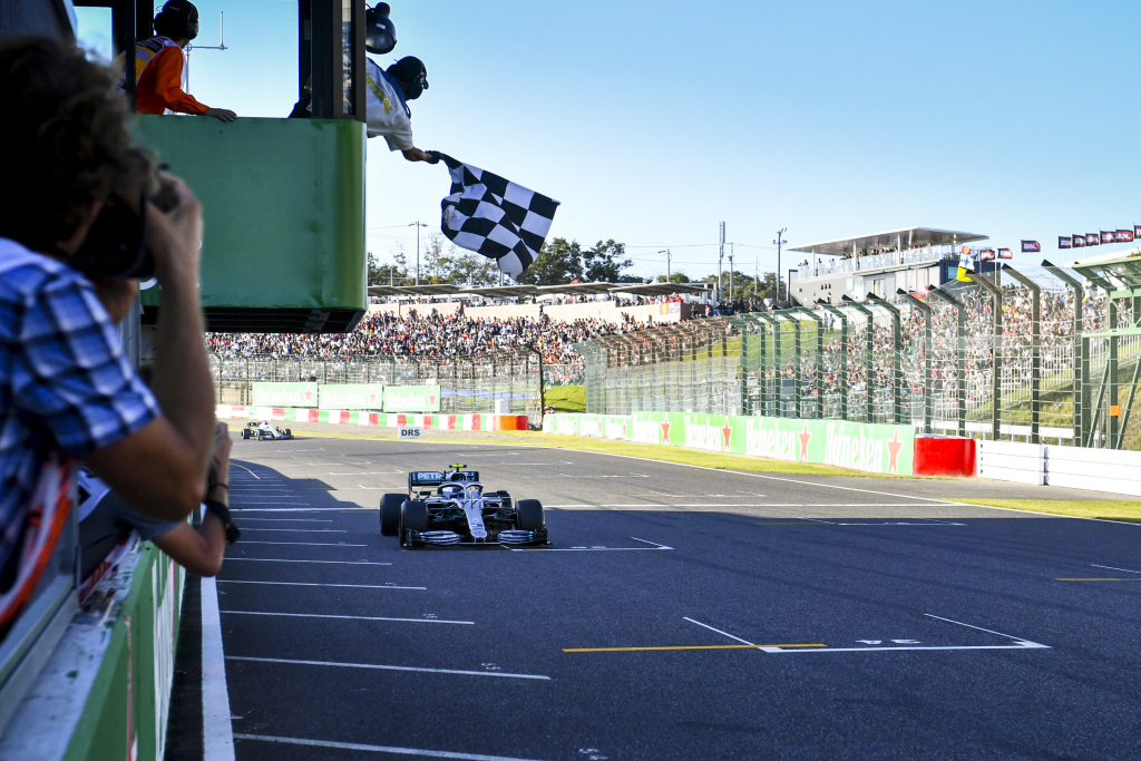 Valtteri Bottas winning the 2019 Japan Grand Prix