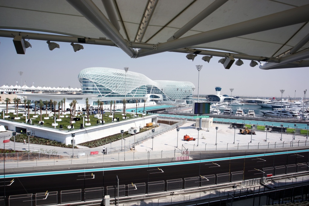 The Abu Dhabi W Hotel and Formula 1 circuit