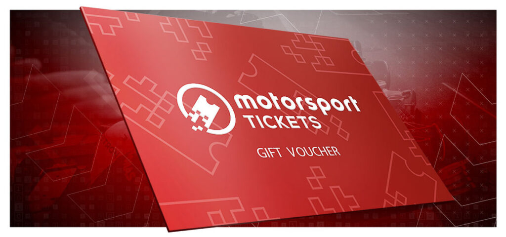 A Motorsport Tickets Gift voucher