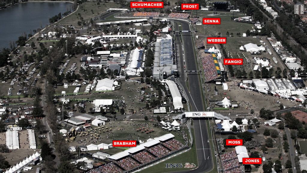 Australian Grand Prix Grandstand Guide