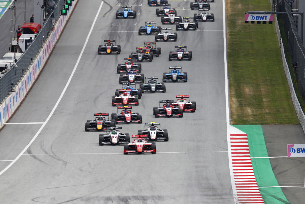 An F3 race in Austria