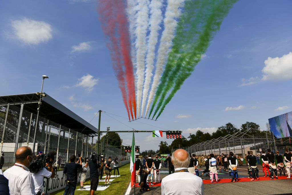 Flyover at the Italian Grand Prix