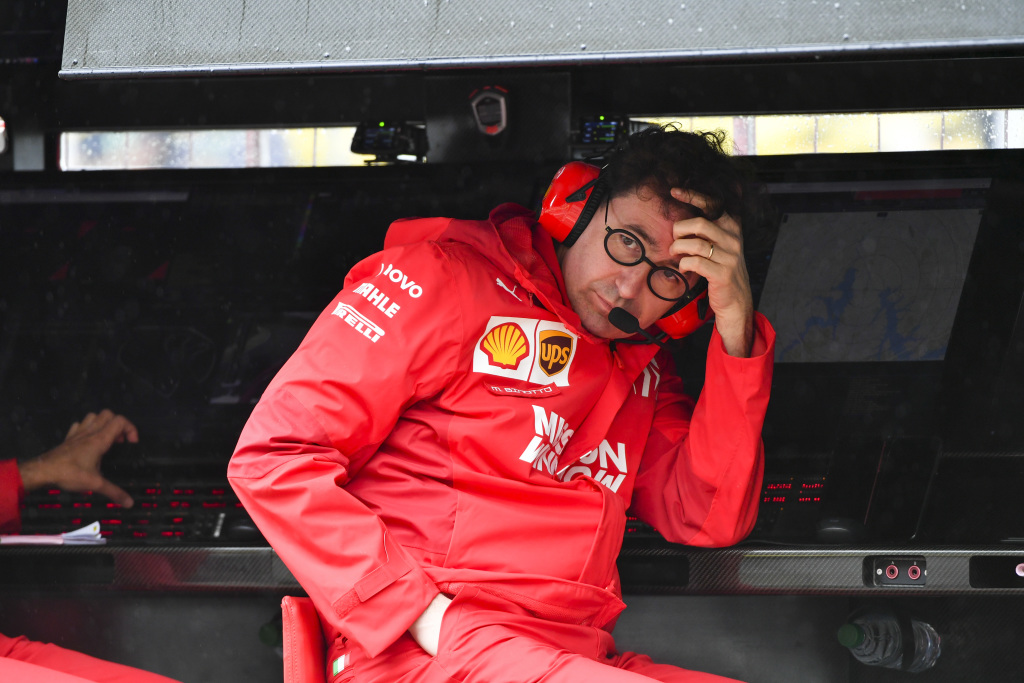 Mattia Binotto at the 2019 Brazilian Grand Prix