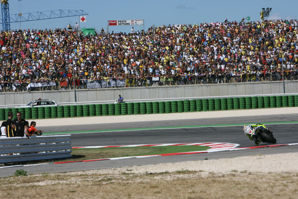 Valentino Rossi at the San Marino MotoGP