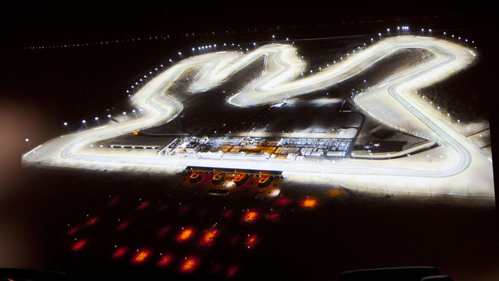 Losail International Circuit from above