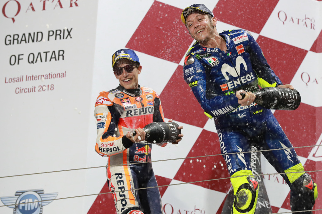 Marc Marquez i Valentino Rossi