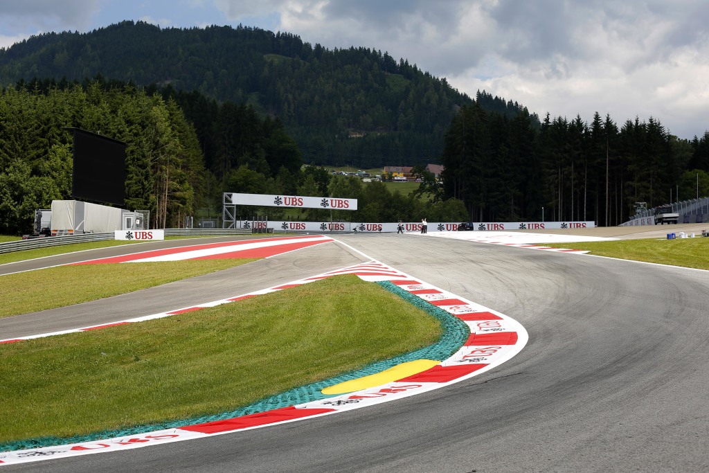A shot of the rural Red Bull Ring