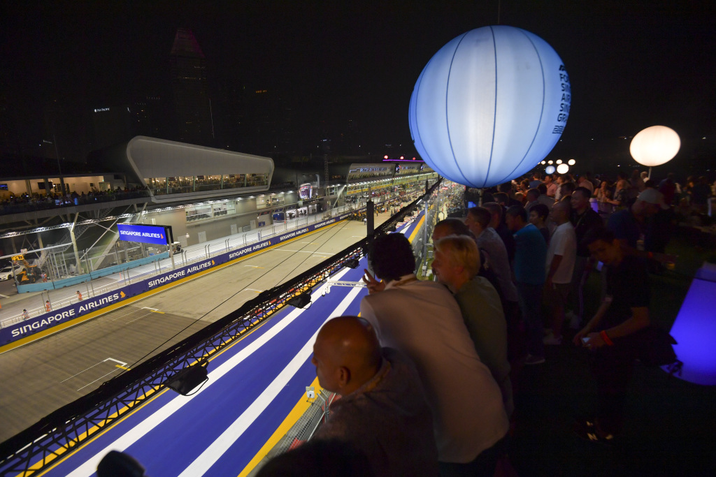 Pit Grandstand in Singapore