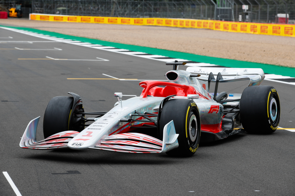 New F1 2022 car reveal during the Formula 1 Pirelli British Grand