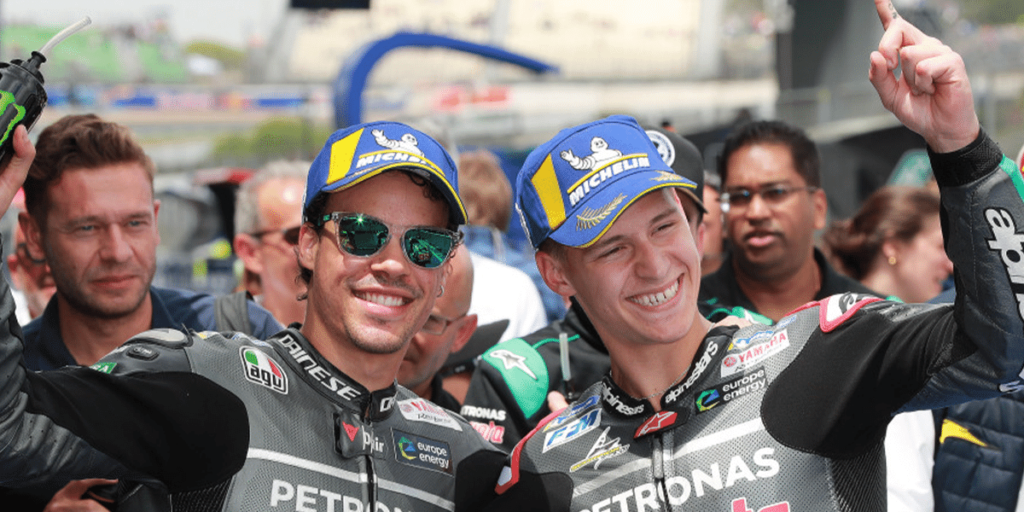 Franco Morbidelli and Fabio Quartararo