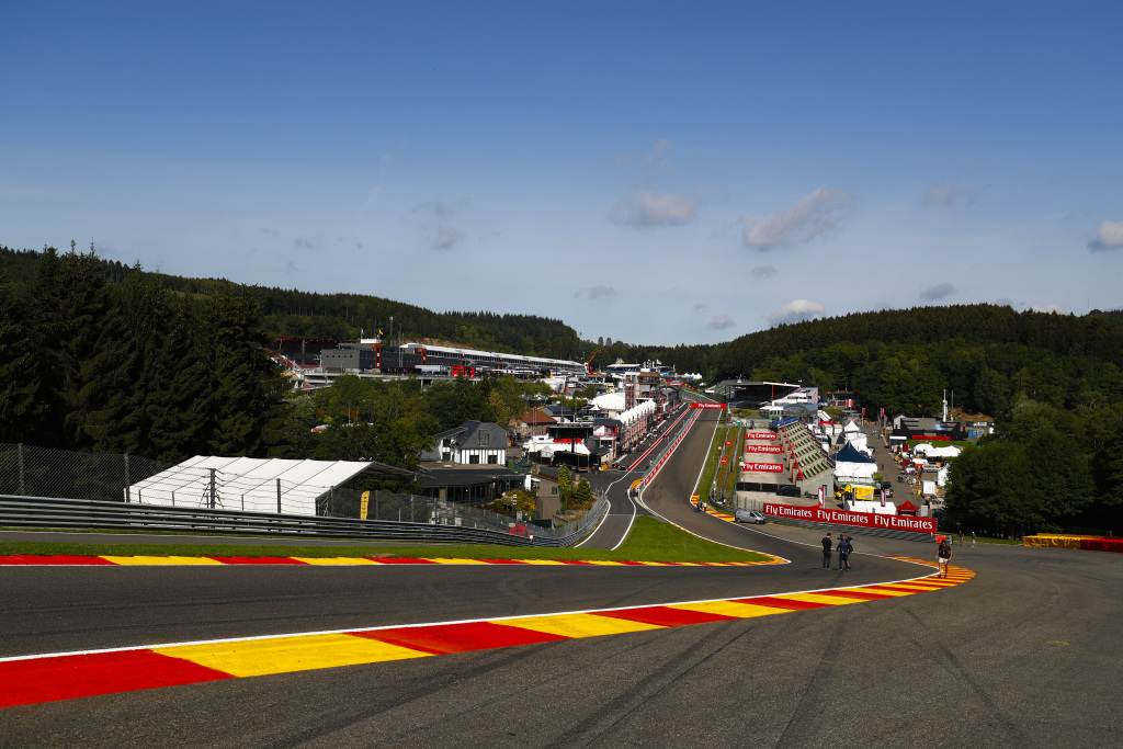 Raidillon corner at Sa-Francorchamps