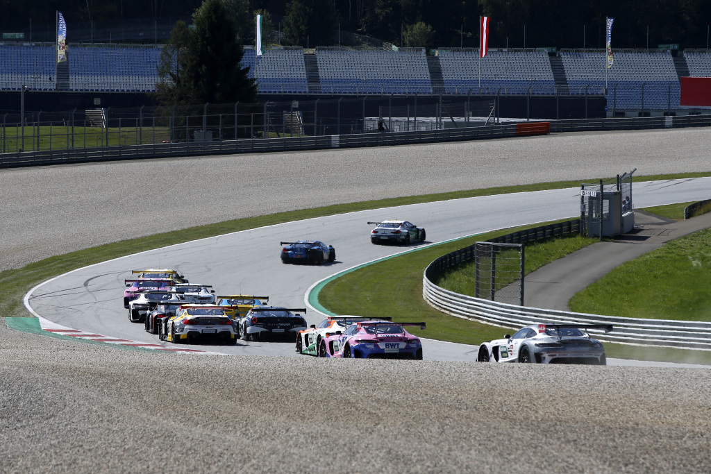 DTM cars racing in Austria