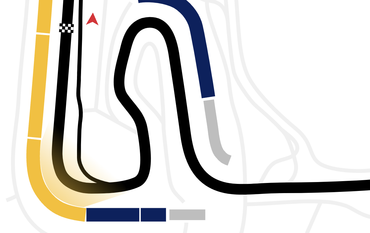 A map of the Hockenheimring