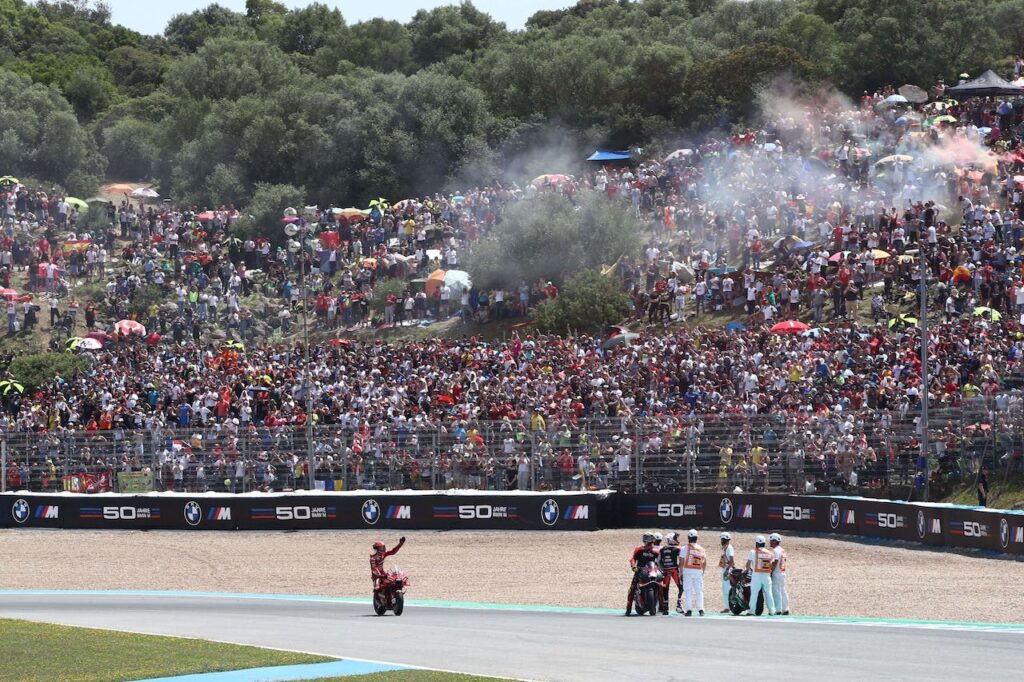 Francesco Bagnaia, Ducati Team. during the Spanish GP at Circuito de Jerez