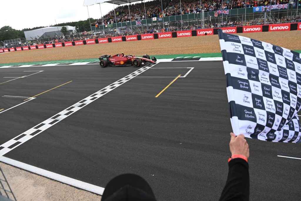 Carlos Sainz wins British Grand Prix 2022 with Ferrari