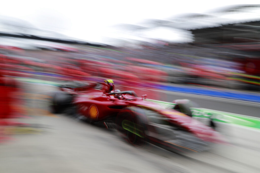 Ferrari at the Hungaroring the Hungarian Grand Prix