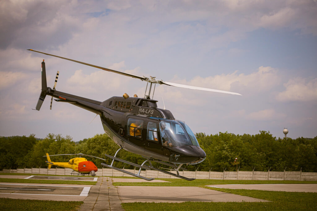 Take a helicopter Hungaroring the 2024 Hungarian Grand Prix