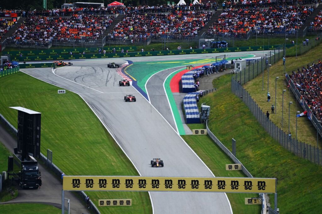 Max Verstappen at the Austrian Grand Prix