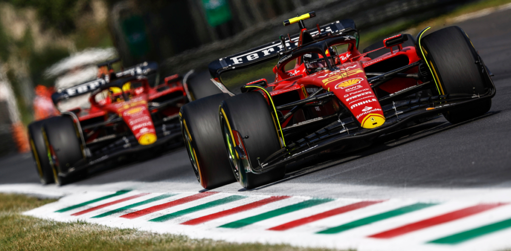 Ferraris at Monza Grand Prix