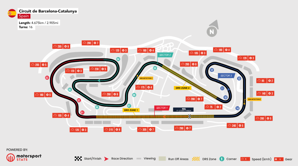 Spain F1 map
