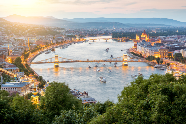 Danube in Budapest