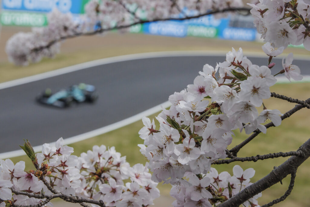 Blossom at Japan F1 Grand Prix