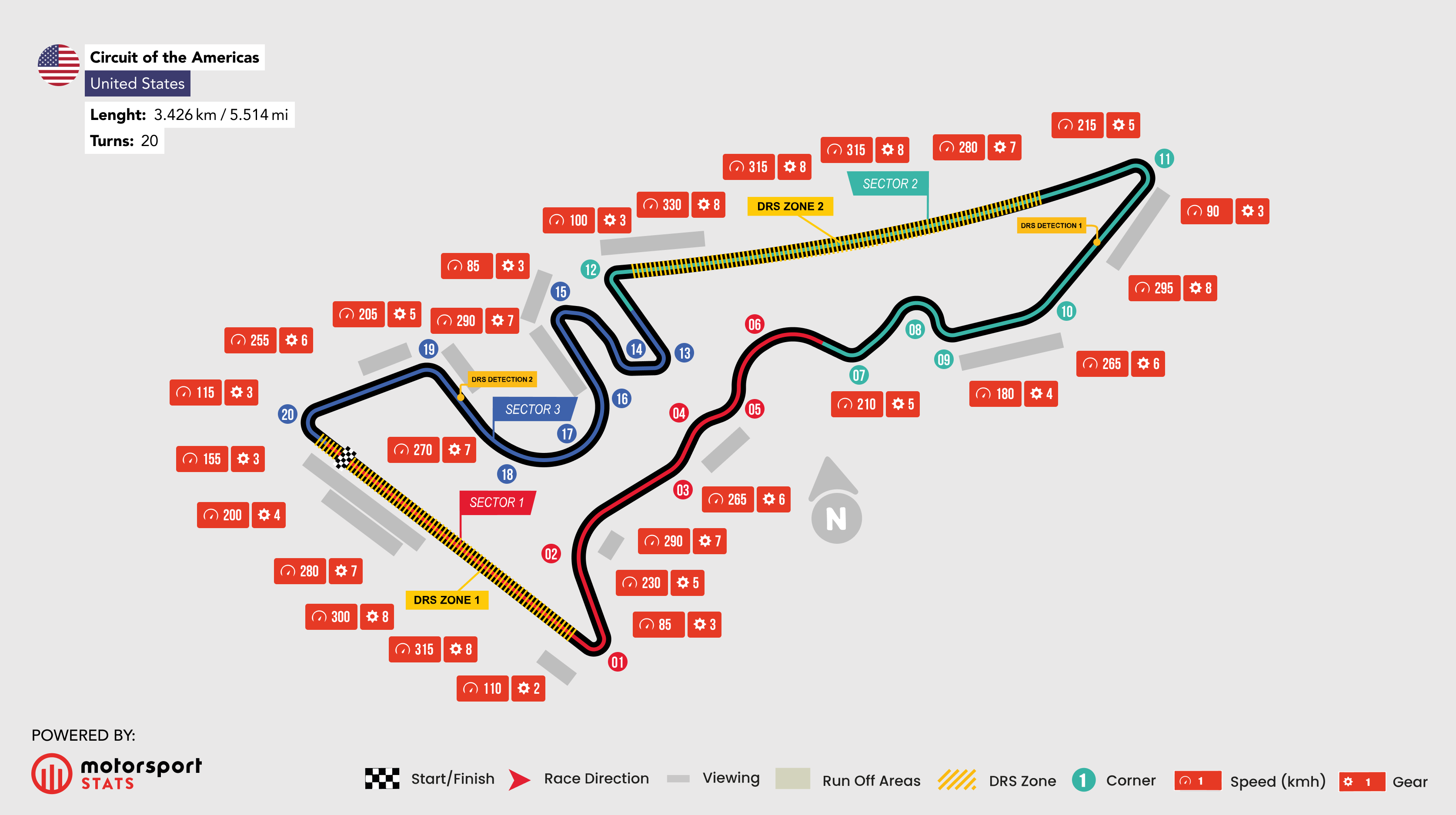 COTA map