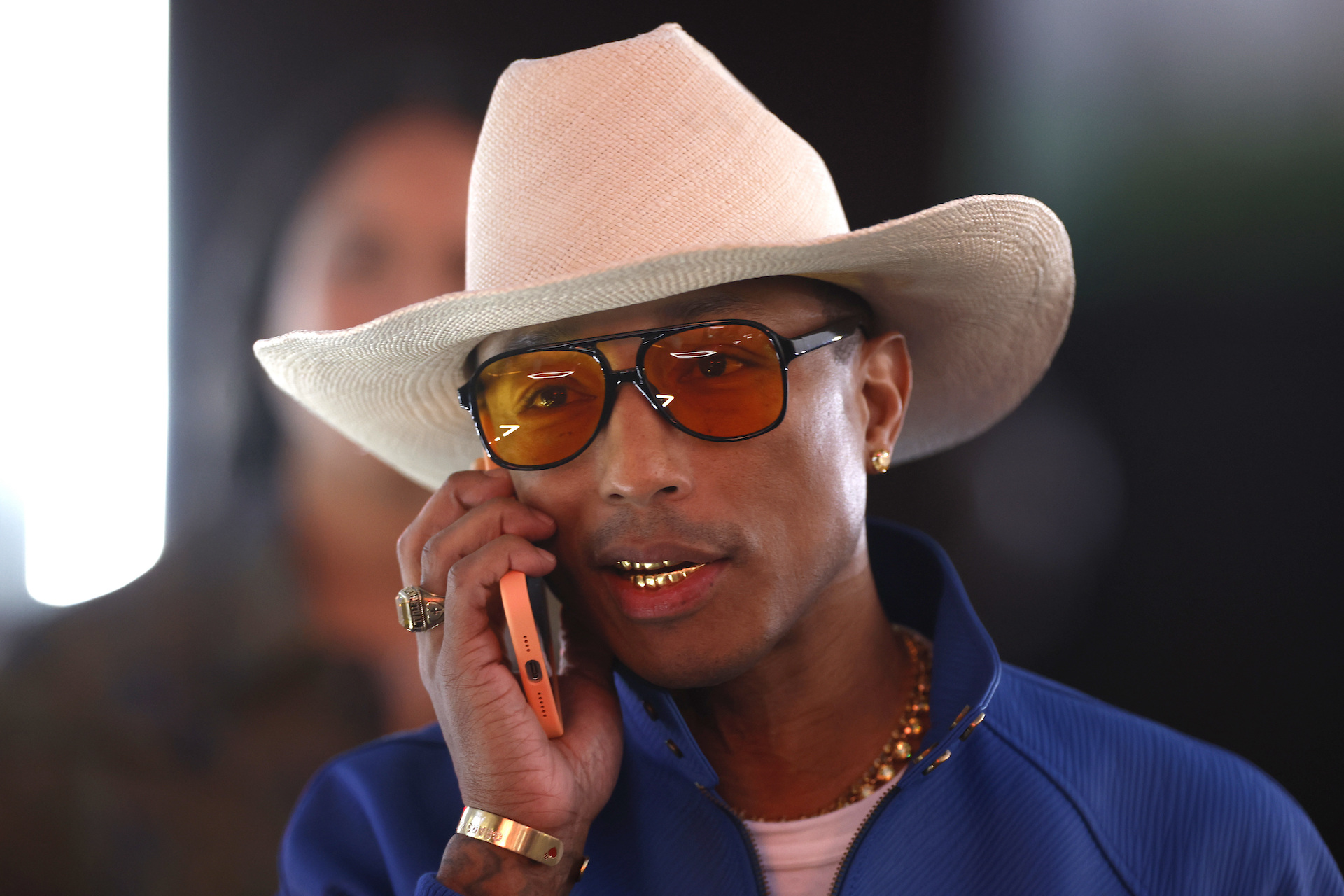 Pharrell Williams at Saudi F1 Grand Prix