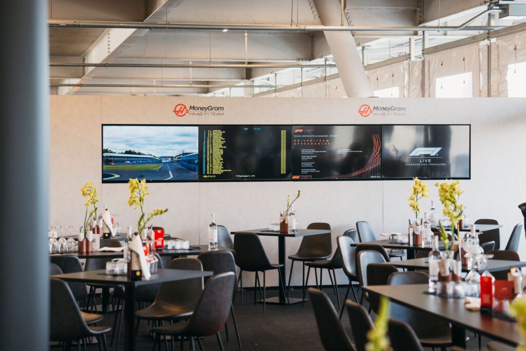 Haas F1 Paddock Club