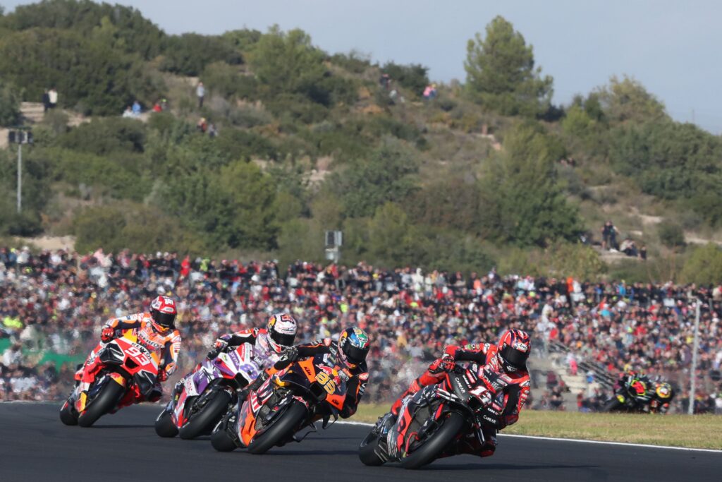 Valencia MotoGP racing