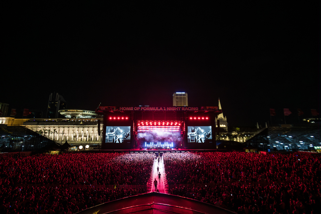 Singapore F1 entertainment 