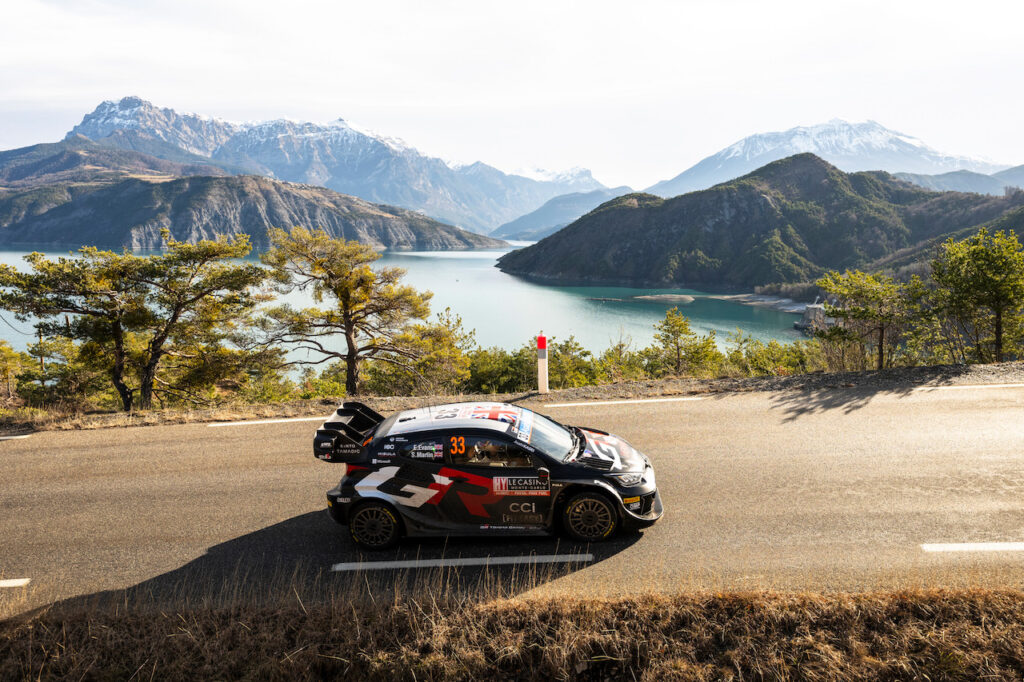 Toyota Rally car in Monte Carlo